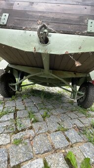 Dřevený vozík BEZ ZNAČEK - 3