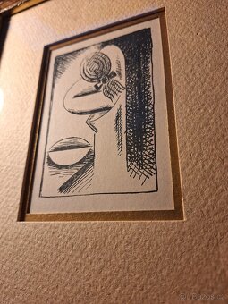 JOSEF ČAPEK - Toaleta I. - zinkografie, 1920 - 3