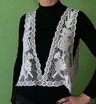 Vesta z gipýrské krajky vel. 5XL - 50 - 3