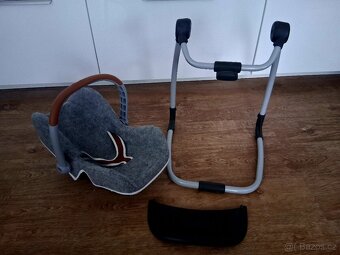 Jídelní židle s autosedačkou a houpačkou 3v1 - 3