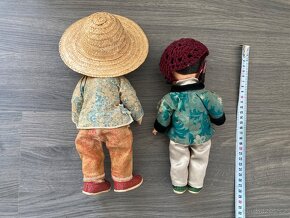 Staré čínské panenky - pár - 3