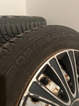 4× ocelová kola R16 se zimními pneumatikami 205/55 R16 - 3
