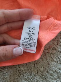 Dívčí tričko neonové 134 - 3