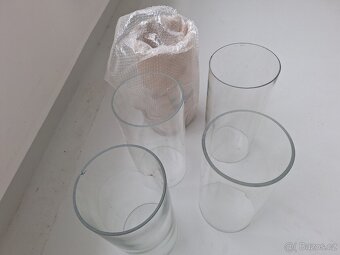 Skleněné tubusy/válce - 2 kusy - 3