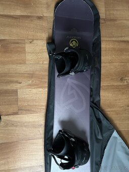Snowboard + přilba + boty - 3