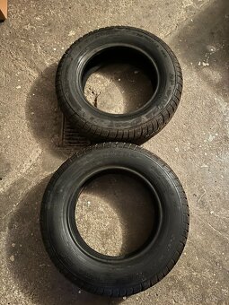 Dvě zimní pneu DUNLOP 165/70/R13 - 3