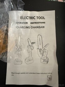 Akumulátorová mini řetězová pila (21V) - 3