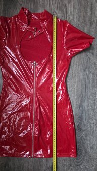 Pvc šaty vel.S - 3