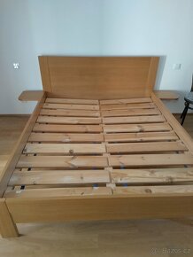 Dubová postel z masivu - 3