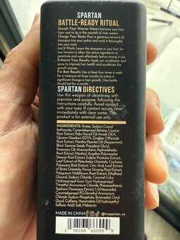 Spartan Root Activator Shampoo – nový, 5 ks - 3