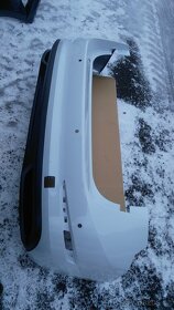 Skoda Scala, zadní nárazník s difuzorem,657807521-Moon White - 3