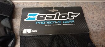chrániče sada zealot protector set nepoužité velikost L - 3