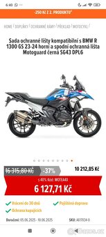 BMW R 1300 GS horní ochranný rám (MOTEA) - 3