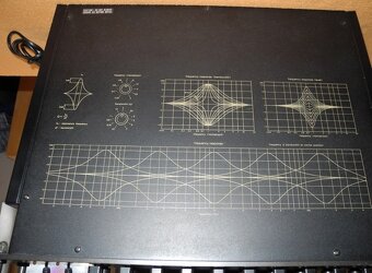 Předzesilovač Technics 9070 Výkonový zesilovač 9060 Ekvalizé - 3