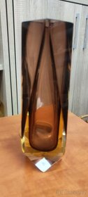 váza Moser - výška 17cm, signace Moser - 3