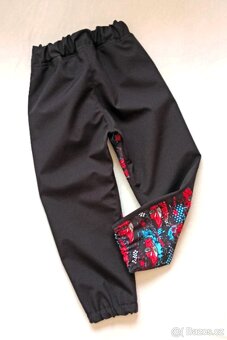 Nové LETNÍ SOFTSHELLOVÉ KALHOTY 2-3 roky, 98 cm - 3