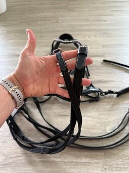 Uzda - nová, full, černá - 3