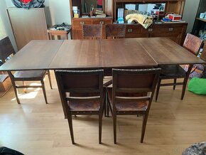 Rozkládací stůl a 6 židlí - 3