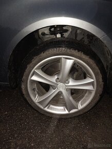 Alu R17 5x112 zánovní letní pneu - 3