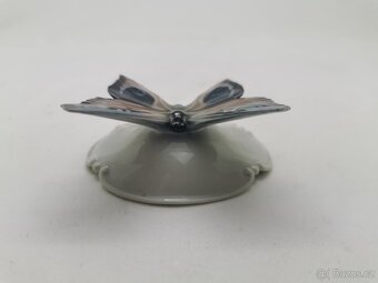 Krásná porcelánová soška Motýl Rosenthal Signováno - 3