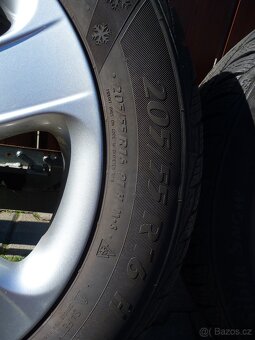 ALU KOLA 16 5x112 SEAT, OCTÁVIA 2 Golf 5,6 NOVÉ PNEU - 3