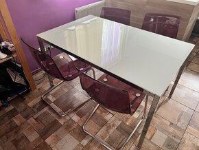 Jídelní stůl Torsby se židlemi Tobias - 3