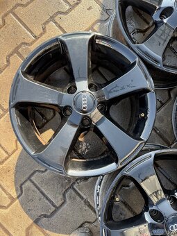 Alu VW 5x112r16 6,5J ET42 černé - 3