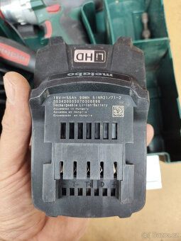 Aku vrtačka S příklepem Metabo SB 18 LTX Quick - 3