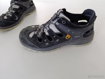 pracovní obuv Benon Bombis Lite S1P ESD NM Grey Sandal - 3