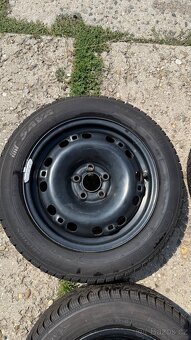 4x zimní pneu s disky na Škoda Rapid,Fabia 3 apod. - 3