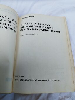 P: J. Andrt- Údržba a opravy aut. Škoda 105-120-130 Rapid - 3