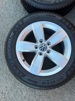 Zimní pneu+alu disky org. VW Caddy 16’ - 3