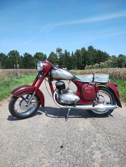 Původní jawa kývačka 250/353 1957 po kompletní renovaci - 3