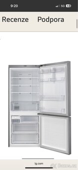 Prodám kombinovanou lednici LG s mrazákem dole - 3