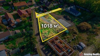Prodej krásného stavebního pozemku v obci Nová Ves I u Kolín - 3