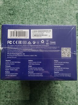 Prodám nový switch TP-Link TL-SG105 - 3