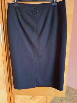 Černá sukně XXL - 3