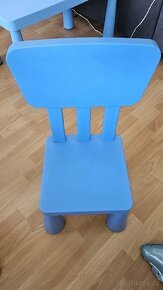 Dětské židle a stůl IKEA MAMMUT - 3