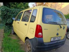 Opel Agila 1,2,55 kW, rok 2003, nová STK do 4/2026 - 3