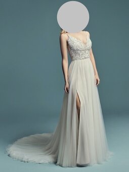 Svatební šaty MAGGI SOTTERO .Model CHARLENE velikost UK 10.T - 3
