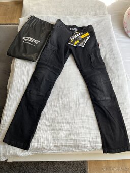 4SR Club Sport Sky Black kevlarové jeansy vel. 54 - nové - 3