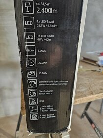 Nova stojaci led lampa do obyvaku Leuchten Hans - 3