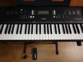 Keyboard Yamaha PSR EW300 + stojan + pedál - 3