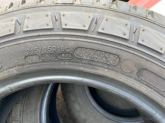 4 x pneumatiky MICHELIN 215/65R 16C - 3
