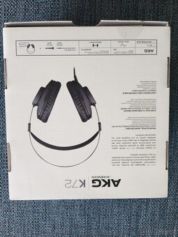 Prodám nová sluchátka AKG K72 - 3