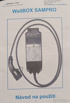 Prodám WallBox Sampro 3x16A s dynamickým řízením - 3
