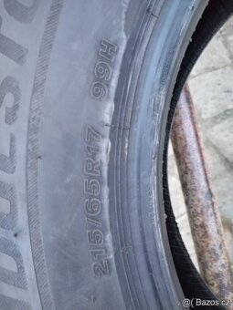 215/65/17 zimni pneu BRIDGESTONE 215/65 R17 - 3