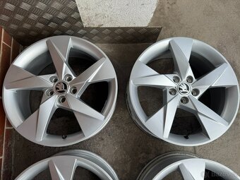 Alu 17" 5x100, škoda Volans TOP - 3