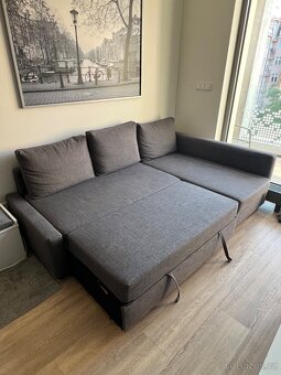 REZERVOVÁNO: IKEA Friheten gauč - šedý - 3