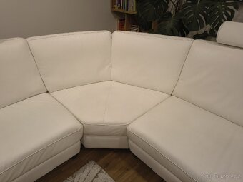 Rohová sedací souprava, pravá kůže - 3